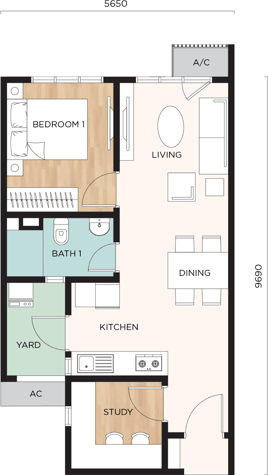Unit floor plan