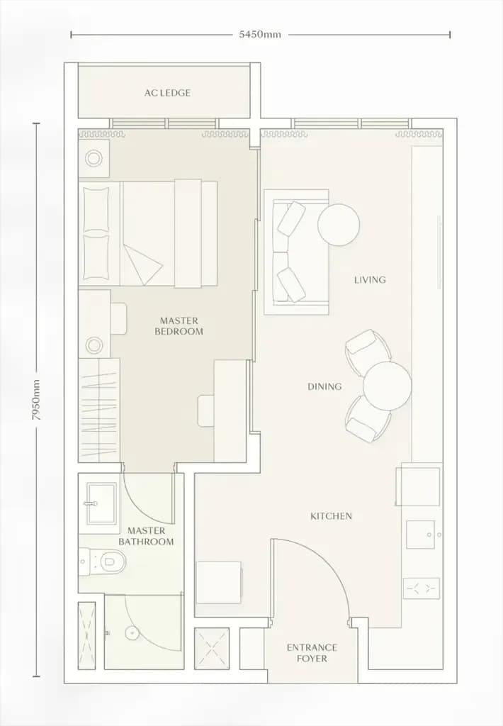 Unit floor plan
