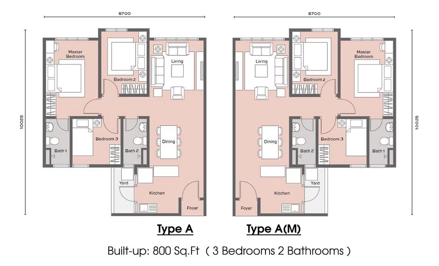 Unit floor plan