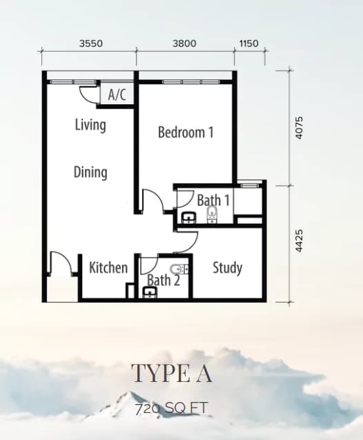 Unit floor plan