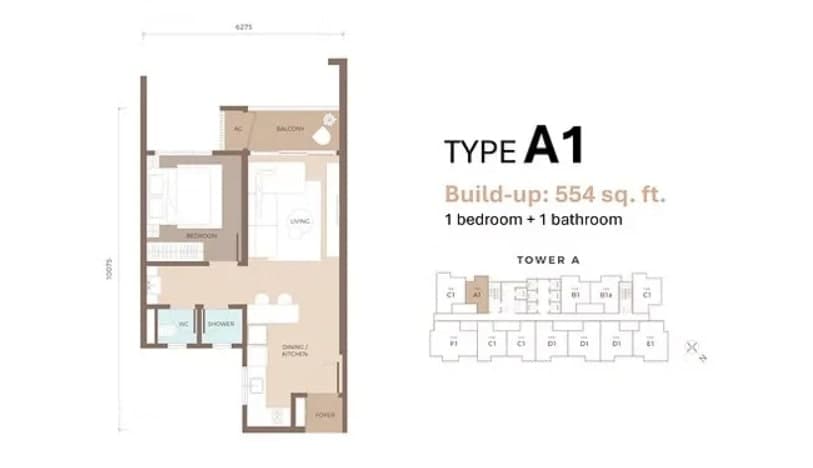 Unit floor plan