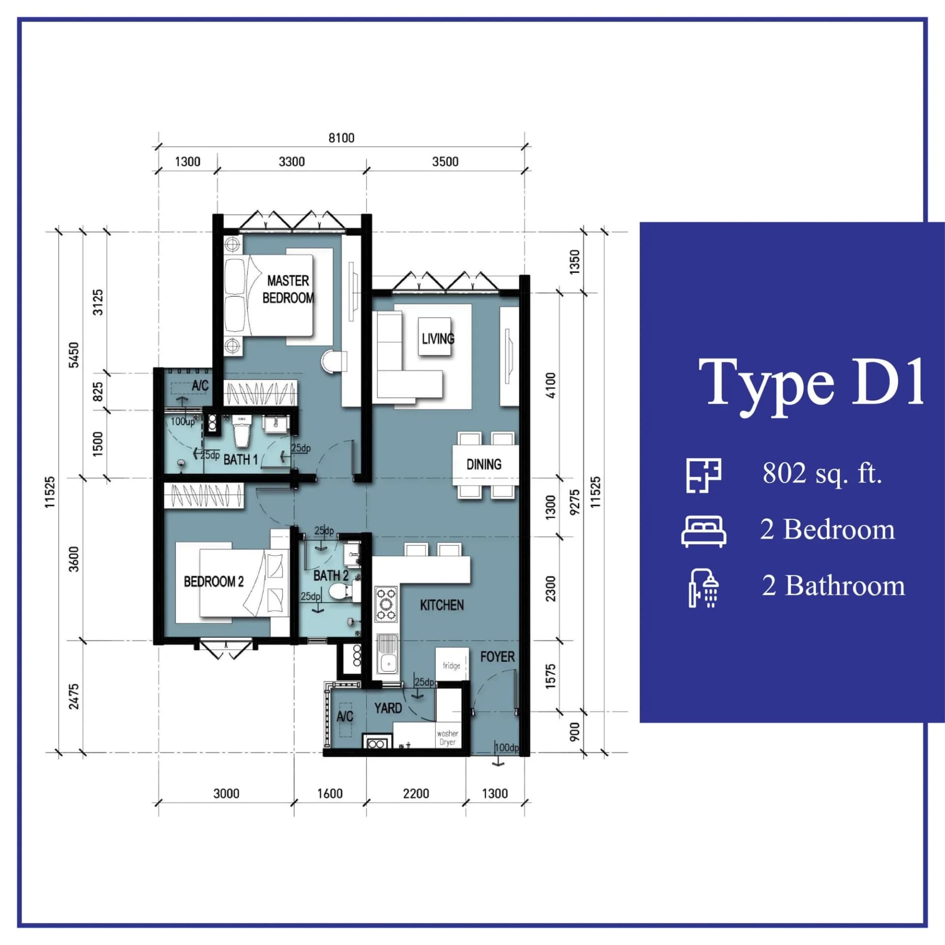 Unit floor plan