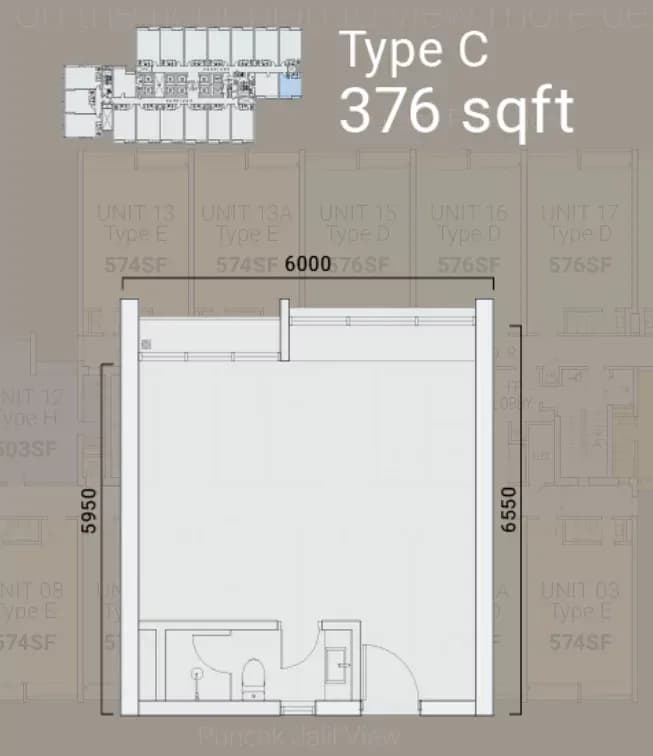 Unit floor plan