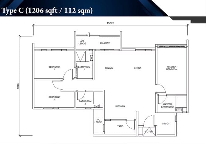 Unit floor plan