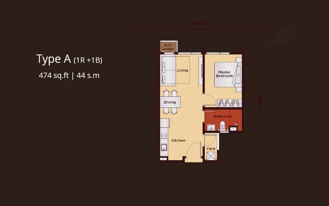 Unit floor plan