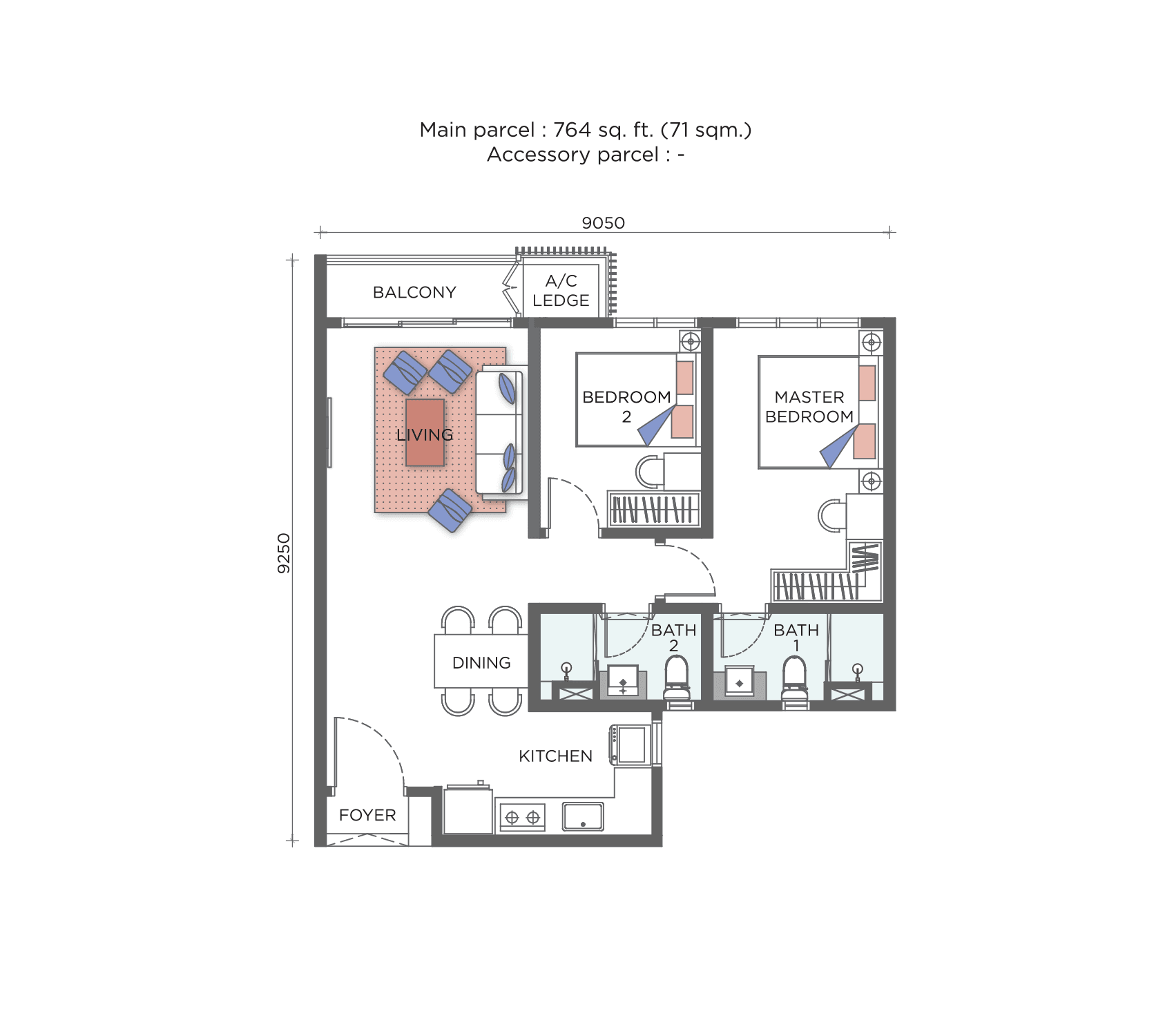 Unit floor plan