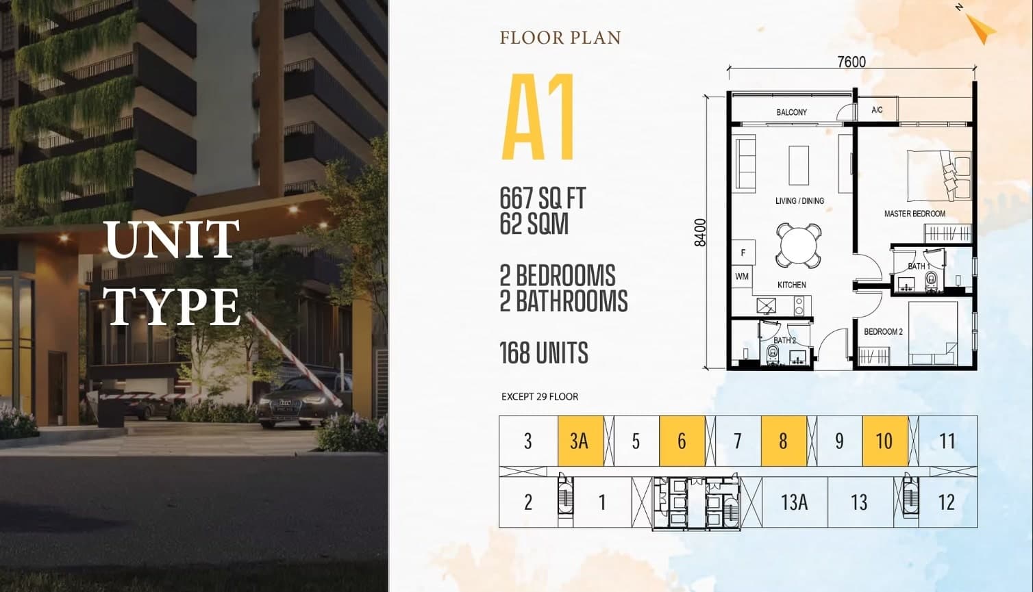 Unit floor plan