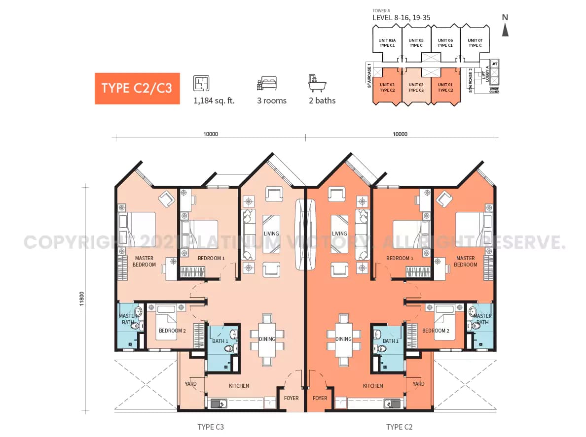 Unit floor plan