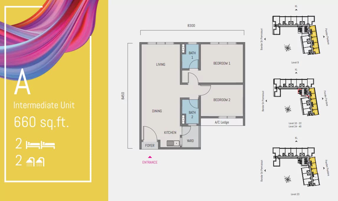 Unit floor plan