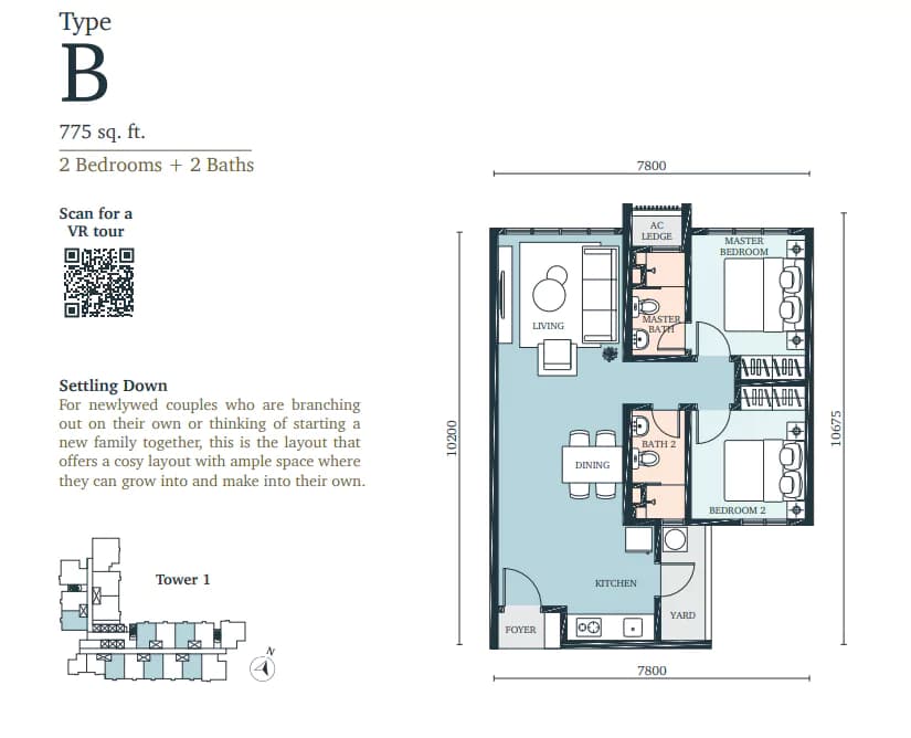 Unit floor plan