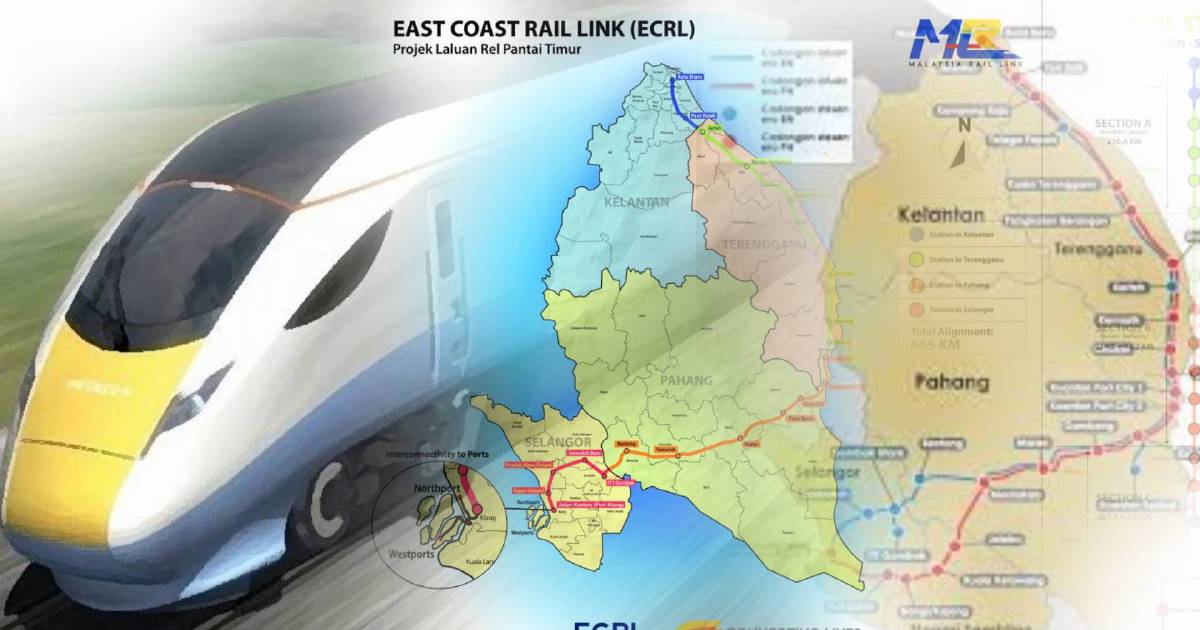 ECRL Project Progress Surpasses 56%, Reveals Minister Loke