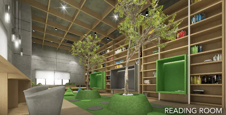 Grand Damansara Petaling Jaya-Reading Room