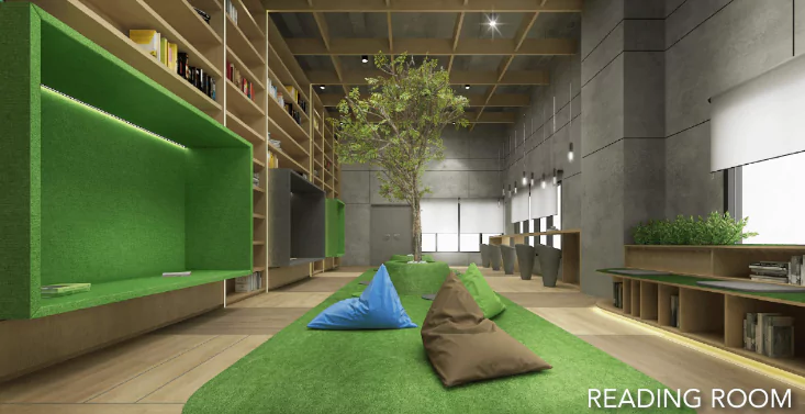 Grand Damansara Petaling Jaya-Reading Room