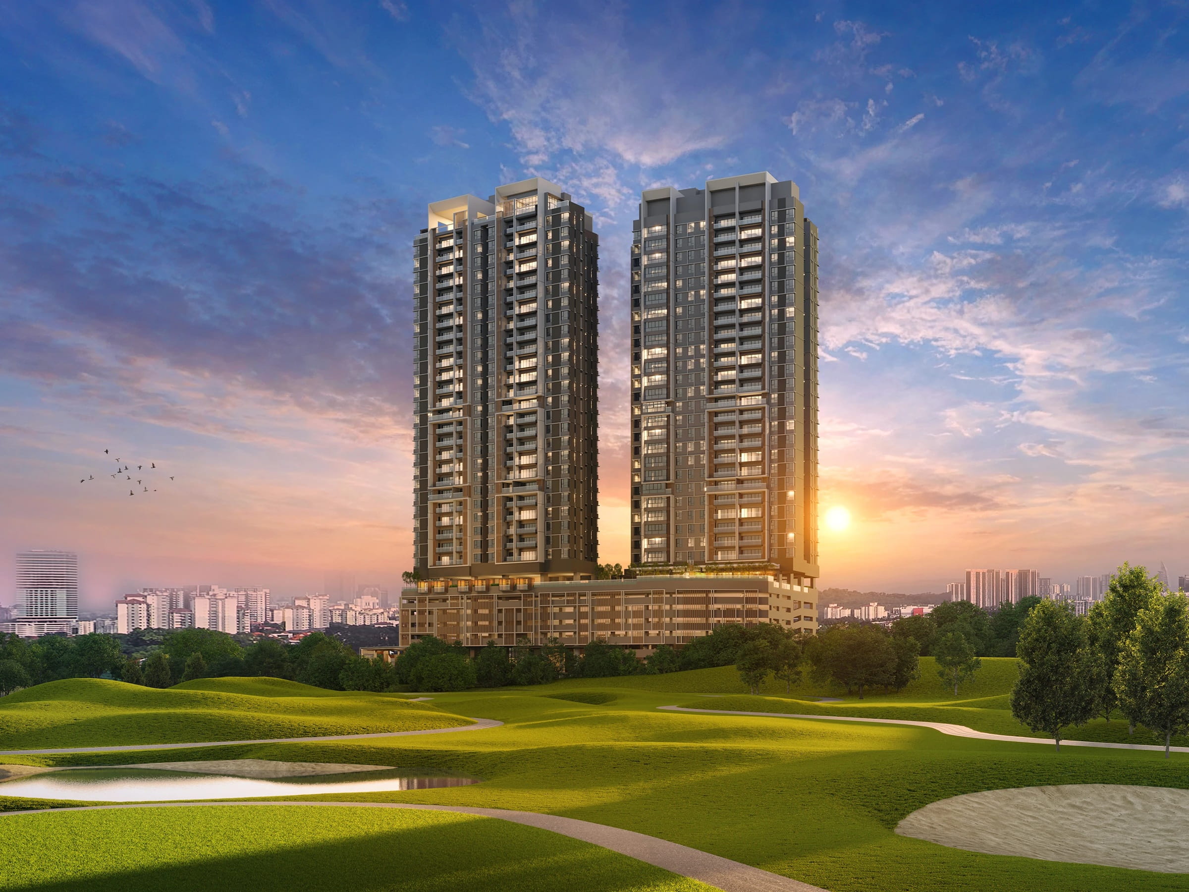 Oaka Residence-Bukit Jalil-facade
