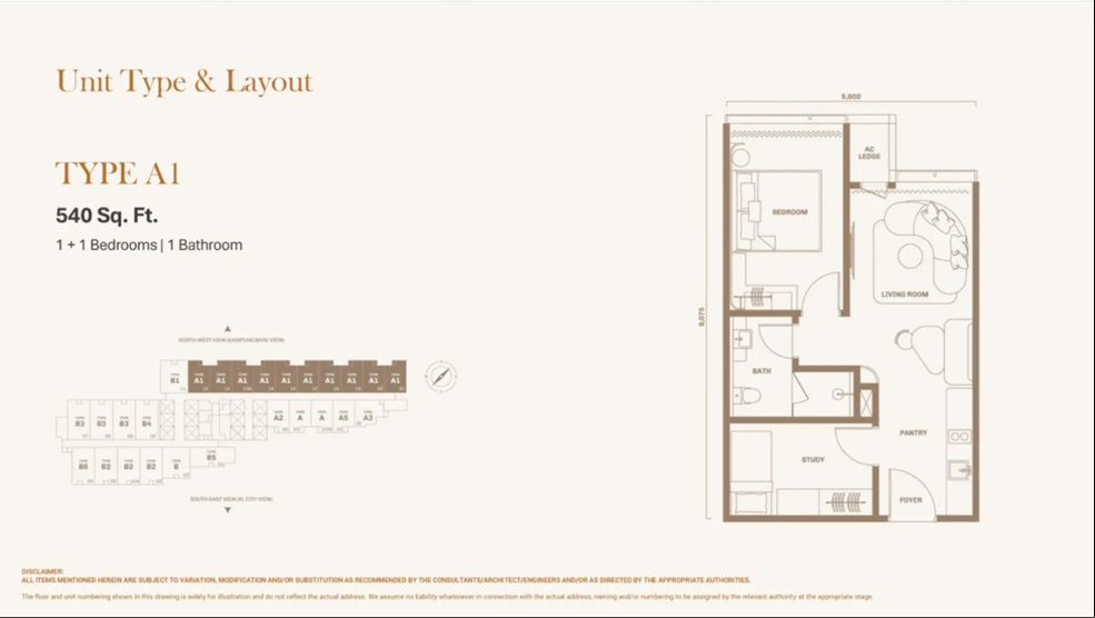 Divine KLCC_Layout_TypeA1