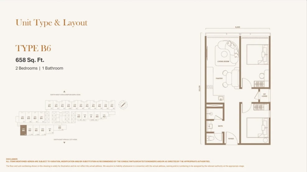 Divine KLCC_Layout_TypeB6