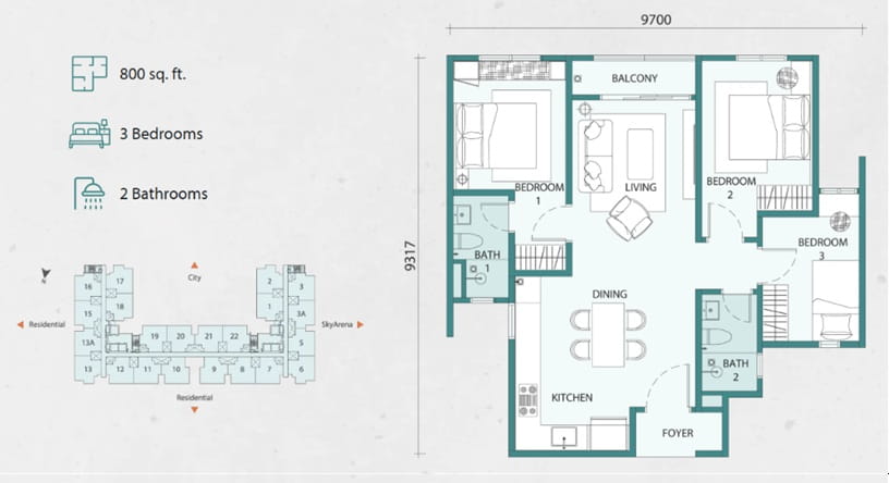 SkyAwani 6 Residences_floorplan