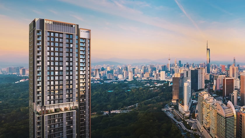 parkside-residences-setia-federal-hill-facade-bangsar